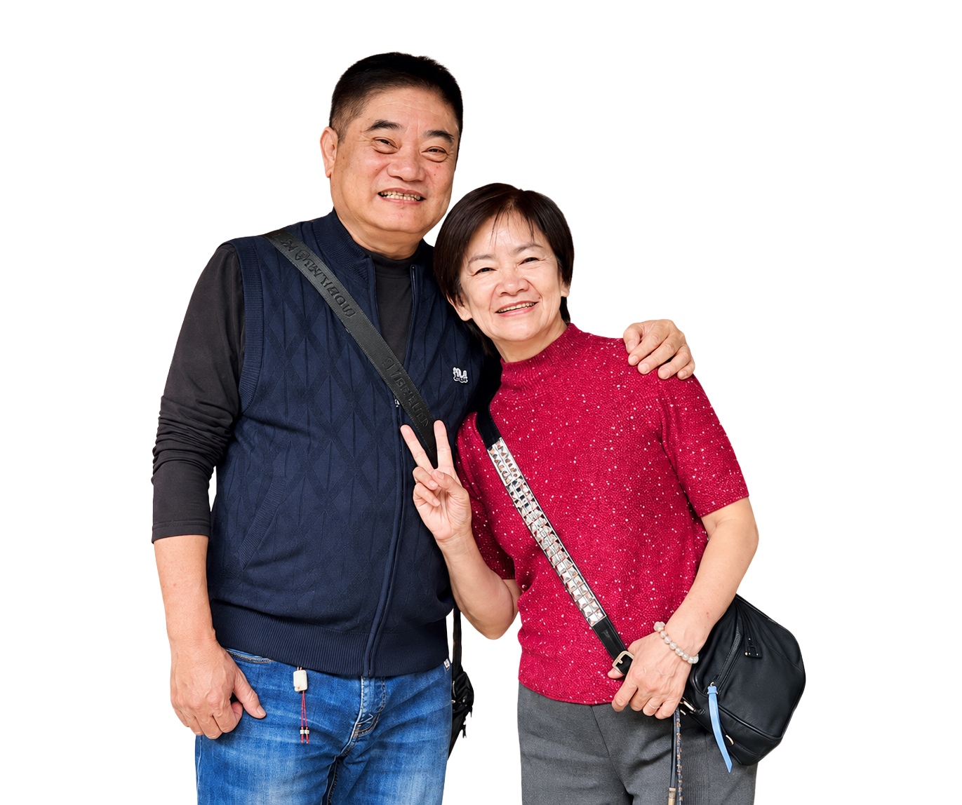 蔡健棠與夫人